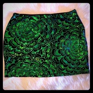 Sequin skirt